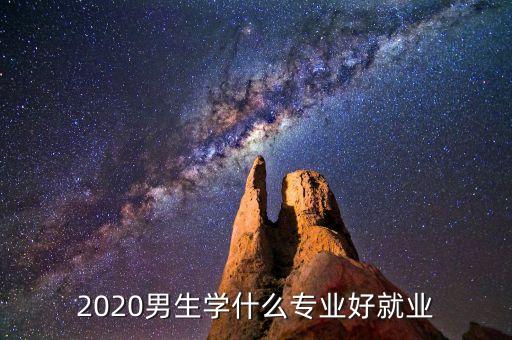 2020男生学什么专业好就业