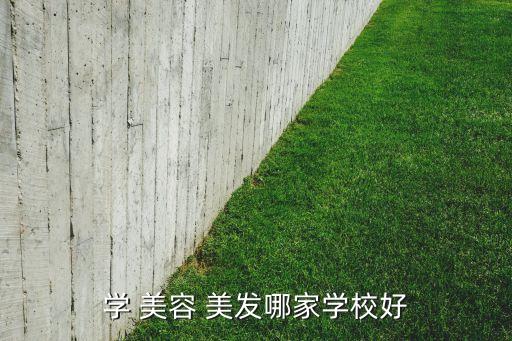 学 美容 美发哪家学校好